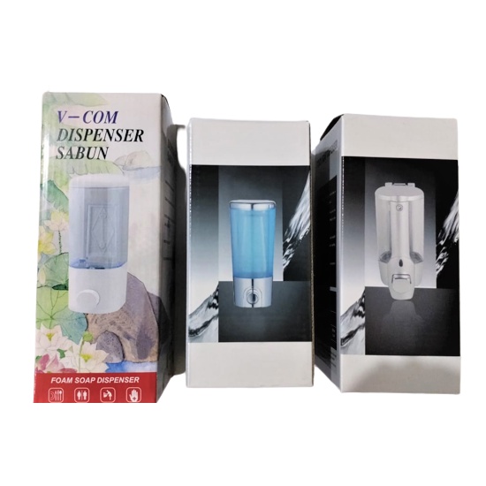 Tempat Sabun Cair Single / Soap Dispenser / Dispenser Sabun Dinding / Hand Soap / Dispenser Sabun Cair / Ukuran 350ML 450ML 500ML