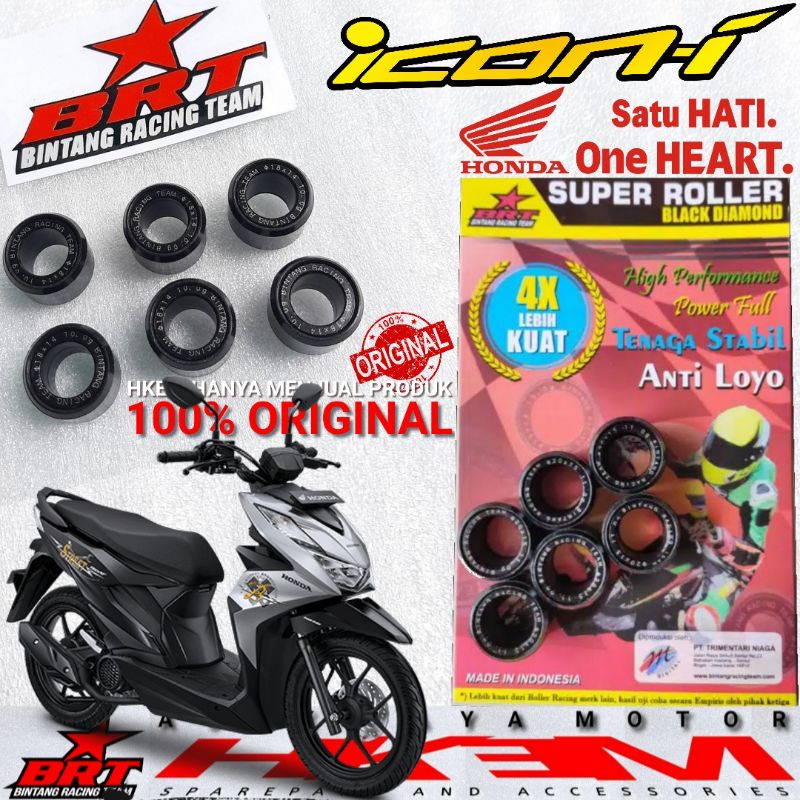 BRT OFFICIAL ROLLER RACING BEAT STREET ISS 2020 GENIO SCOOPY ROLLER 11 15 16 17 18 GRAM ROLLER BRT