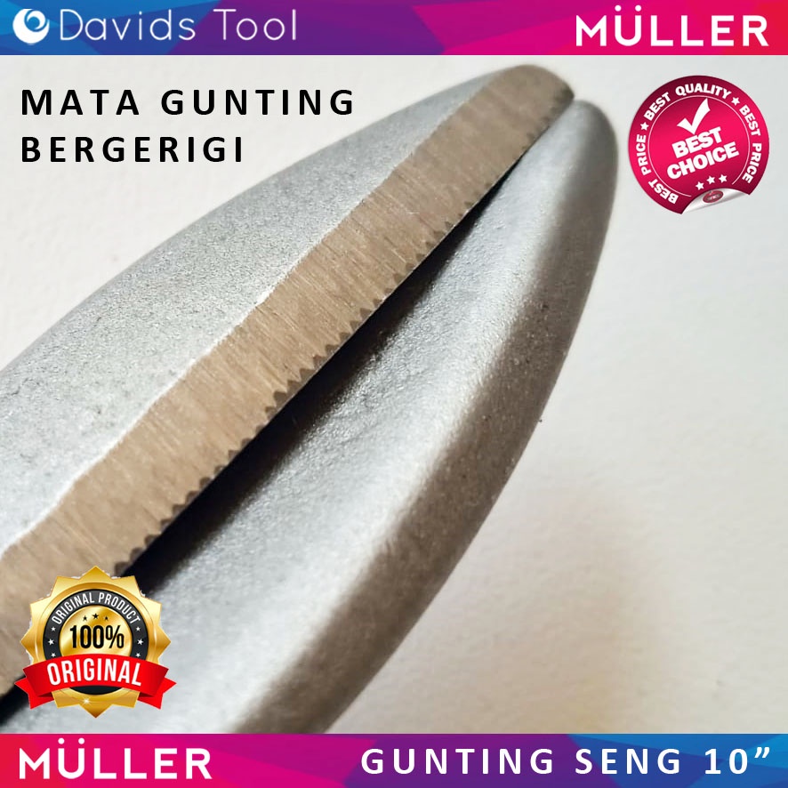 Gunting Baja Ringan Seng Holo Galvalum Hollow 10 Inch Muller