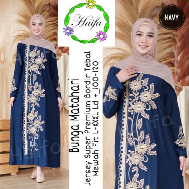 Hidayah Maxy Motif Arabian Mahesa Maxy Gamis Jumbo Jersey Motif Bordir xxxl Ld 130cm Arabian Abaya Gamis Lebaran Remaja Muslimah Terbaru Seragaman Pengajian Murah Dress Wanita Muslimah Syar'i Gamis Polos Tebal Premium Warna Hitam