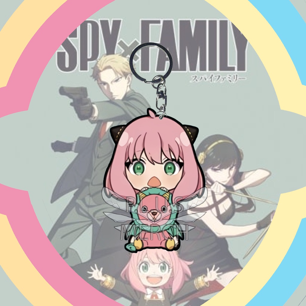 Gantungan Kunci Spy x Family Anya Forger - Key Chain - Souvenir - Anime - Ganci - Ganci Anime