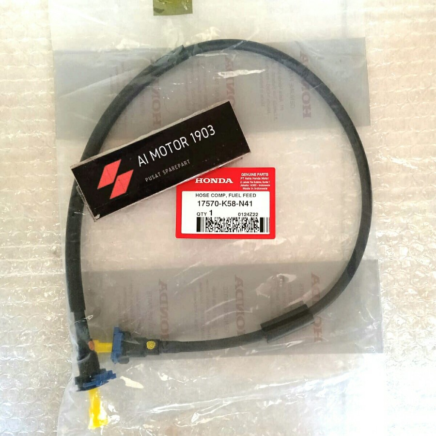 SELANG KABEL INJEKTOR BENSIN REVO X FI 17570-K58-N41 ORIGINAL
