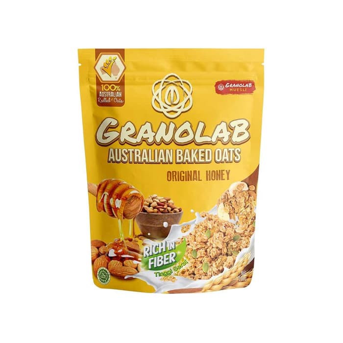 

Granolab Muesli Original Honey Australian Baked Oats [210 g]