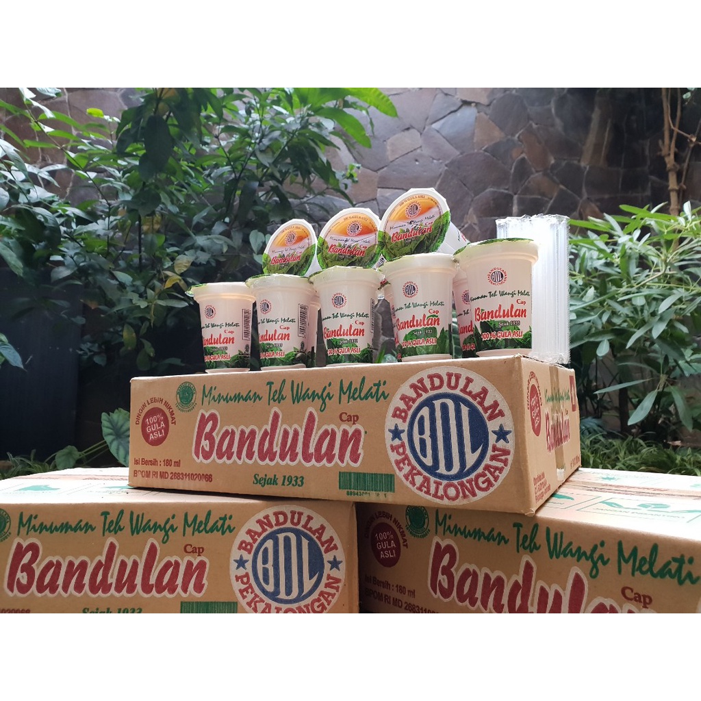 

TEH BANDULANGELAS180ML/Teh Bandulan Wangi Melati 1 Dus isi 24 pcs/BANDULAN teh gelas 180 ml (melati)/Teh Bandulan Teh Wangi Melati