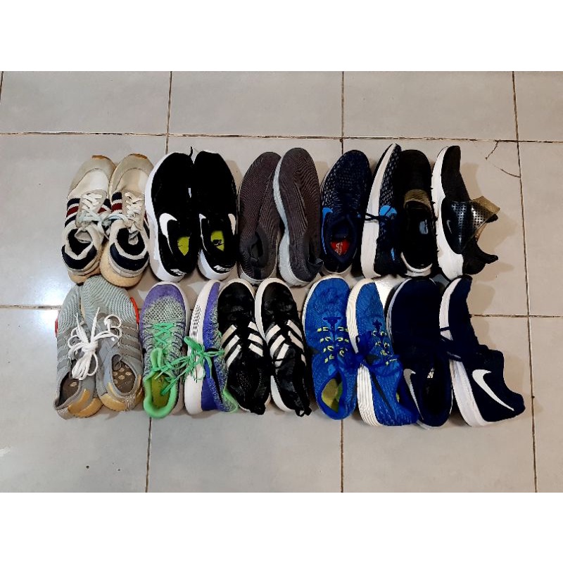 paket usaha 10psg sepatu second