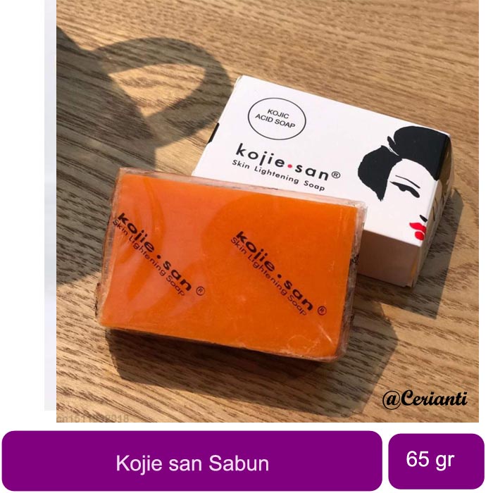 [ORI] KOJIE SAN Skin Lightening Soap Kojic Acid 65Gr Sabun KOJIESAN_Cerianti