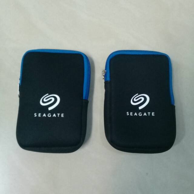 Seagate Original Pouch/ Softcase/ Case HD/ HDD/ Hardisk Eksternal 2,5&quot; - Biru