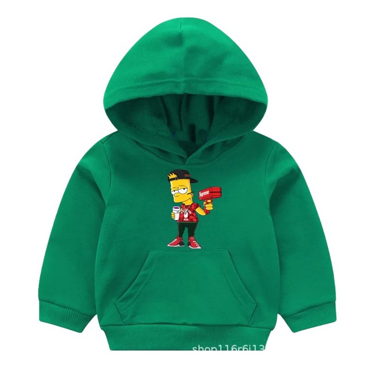 Sweater Anak SPR Sims Hoodie Anak Fleece Usia 2 - 6 Tahun