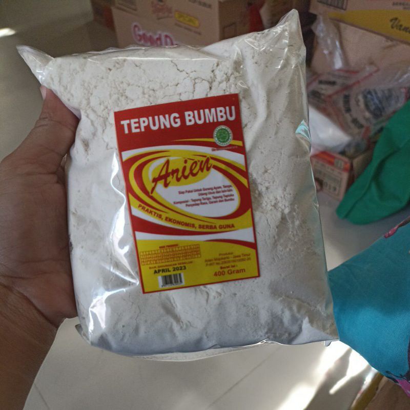 

TEPUNG BUMBU ARIEN 400GRAM MURAH