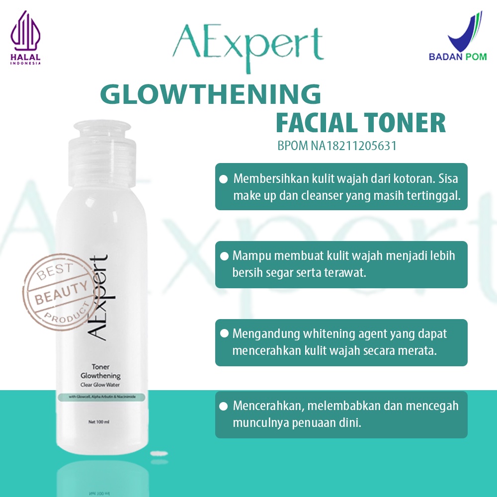 AExpert Skincare Glowthening Series Paket 5 in 1