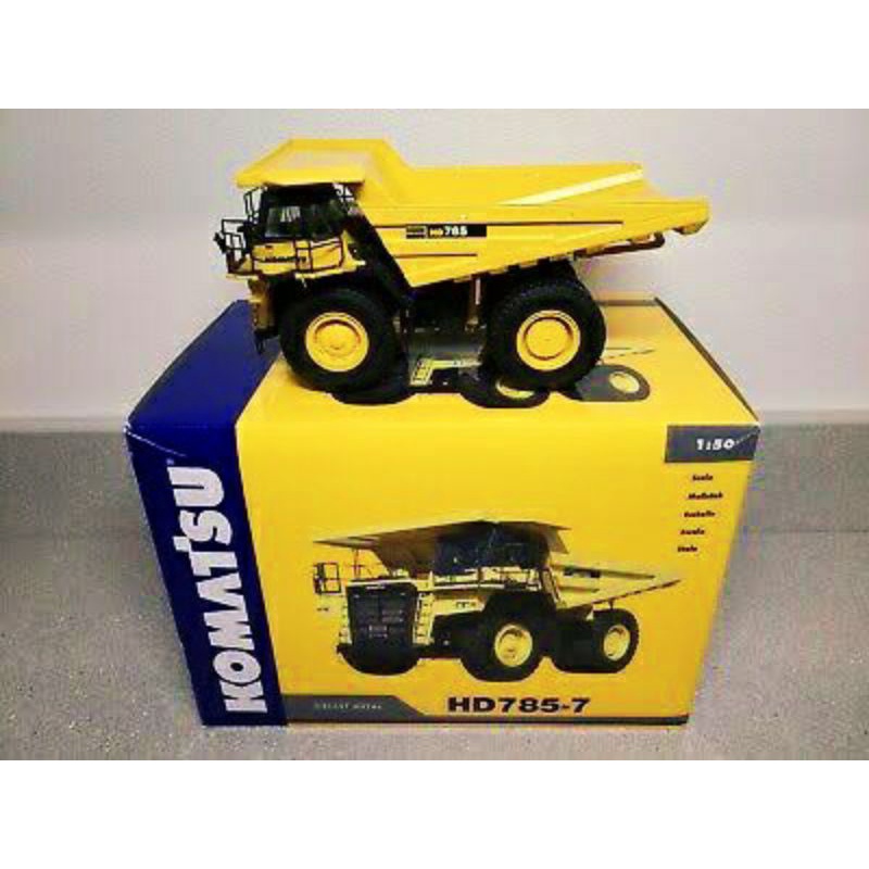 Diecast Miniatur Komatsu HD785 Dump Truck Scala 1/50