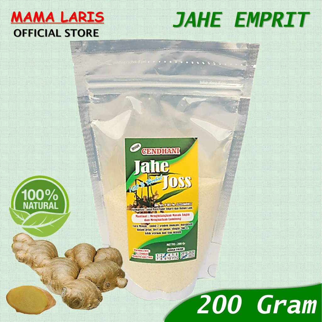 Jahe Emprit Bubuk 200g Bubuk Jahe Emprit Instan Minuman ...