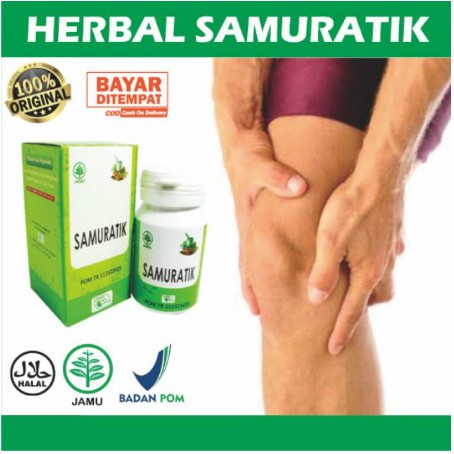 

SAMURATIK - OBAT HERBAL UNTUK MENGATASI NYERI SENDI