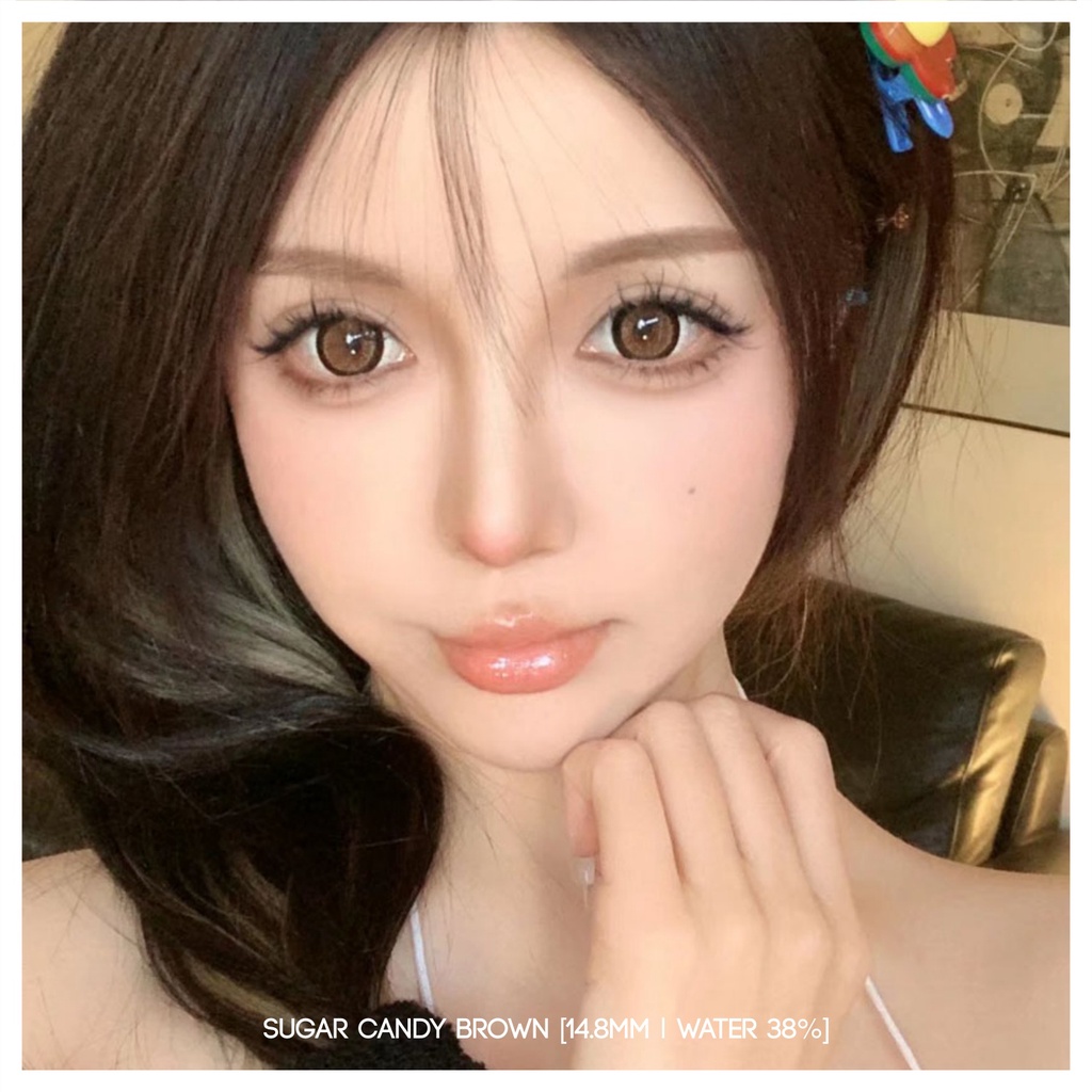 MIKHAYLOVESHOP Softlens Sugar Candy Brown | EOS