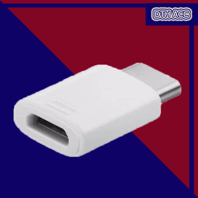 Konektor Sambungan Micro USB ke Type C / Tipe C