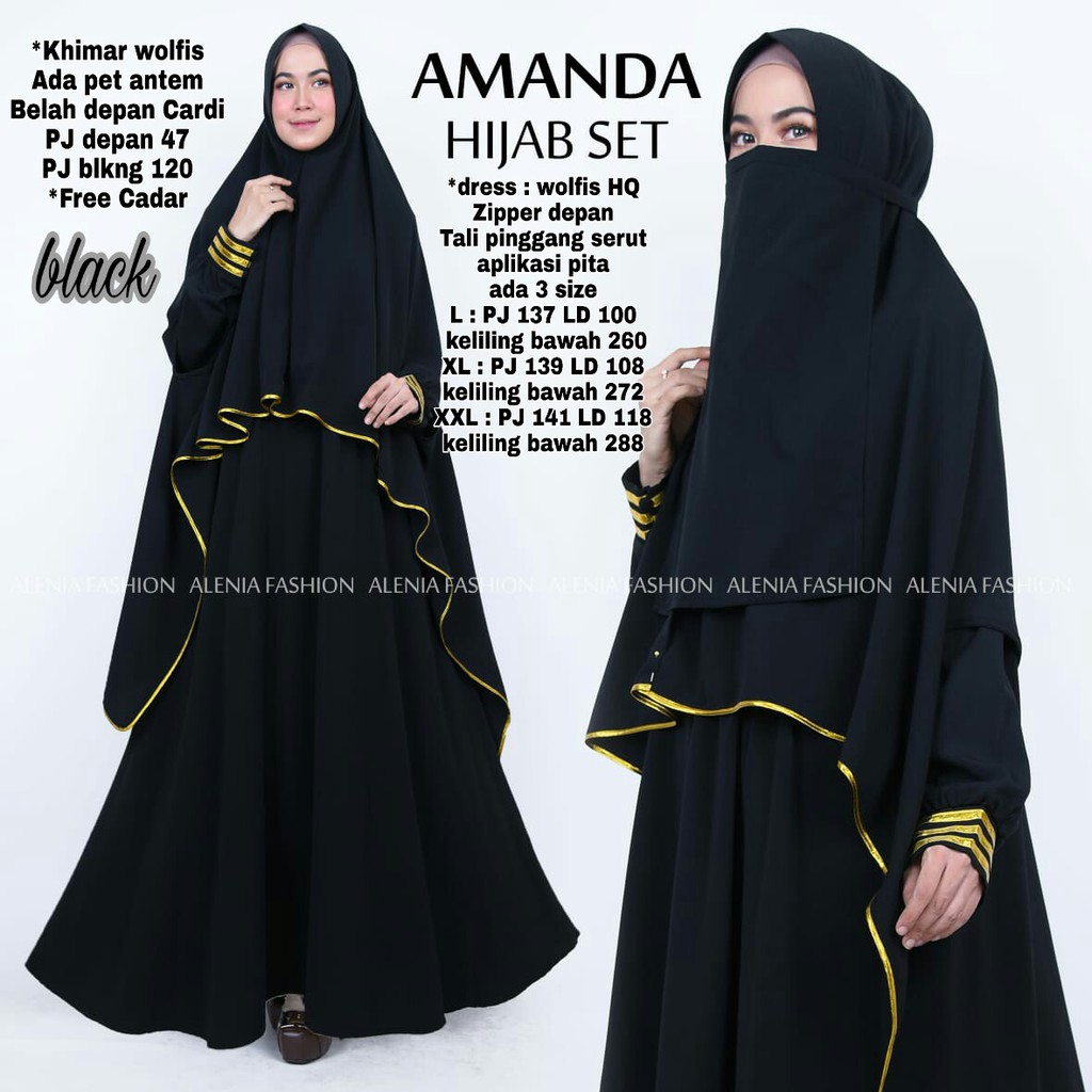 AMANDA HIJAB SET