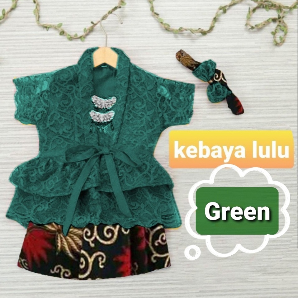 [RXFK] Dress Anak / Baju Kebaya Lucu / Pakaian Anak Perempuan / Fashion Anak / Dres