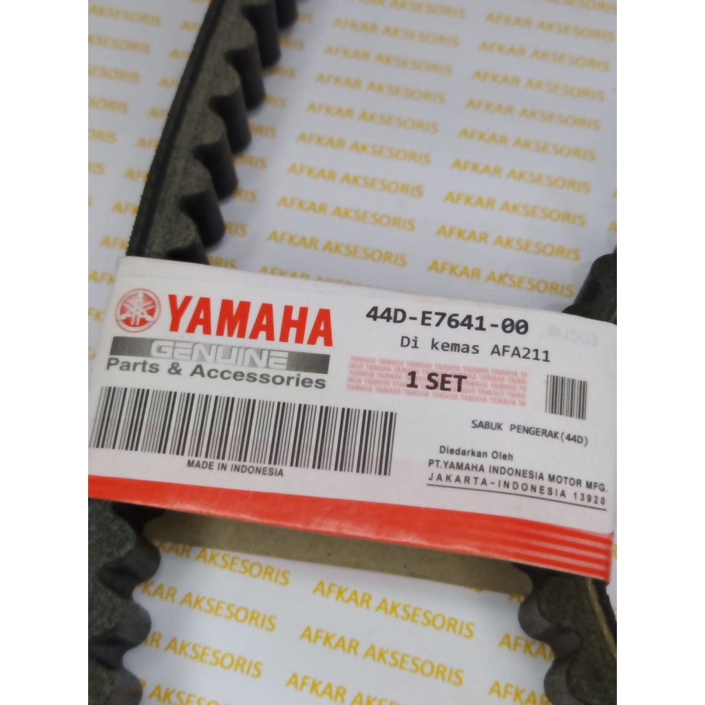 VANBELT ONLY  YAMAHA XEON , XEON GT 125 XEON KARBU XEON RC  (44D)