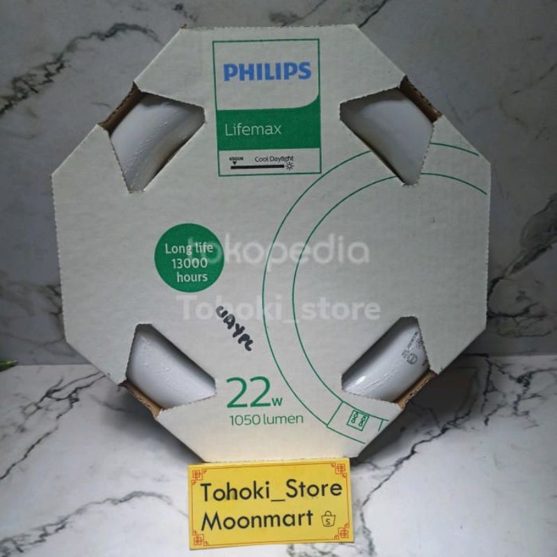 Lampu TL Ring 22 Watt Philips Putih TL-E 22W/ 54-765