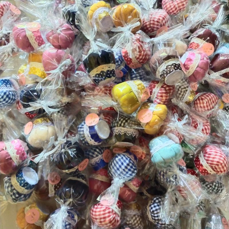 Souvenir pernikahan pincushion cantik full DAKRON tempat jarum pentul