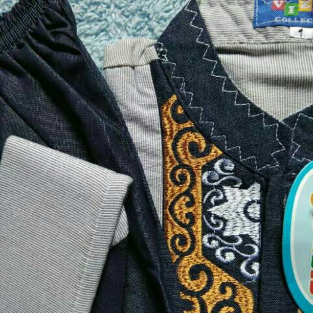 Koko Anak Vizar Lengan Panjang