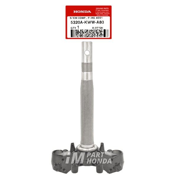 5320A-KWW-A80 Segitiga Rajawali T Stem Steering Blade Revo 110 2011 2012 Karbu Supra X 125 Fi