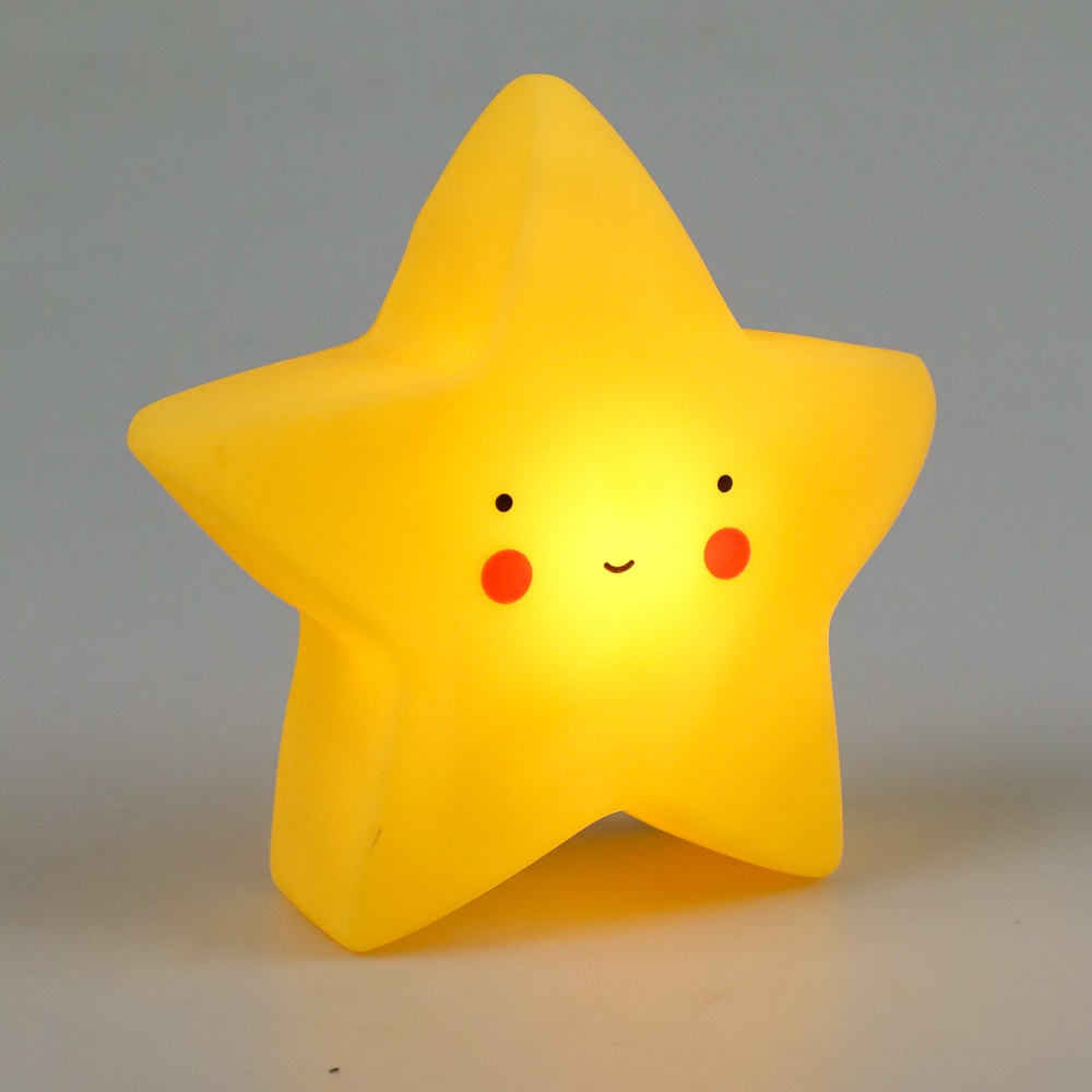 FGHGF Lampu Tidur Anak LED Light Cute Smiley Model Bintang - FGH01