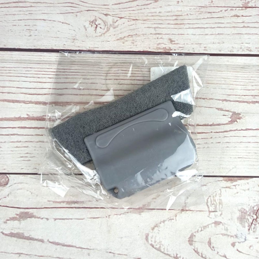 Sikat Pembersih Selahan Kaca Window Groove Cleaning Cloth - KP031 - Gray