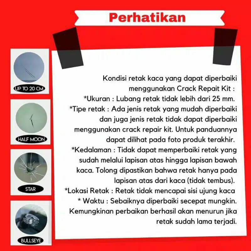 Lem Kaca Retak Mobil Retak Panjang Biasa Kaca Layar Lcd Hp Aquarium Pecah Serba Guna Terbukti Ampuh