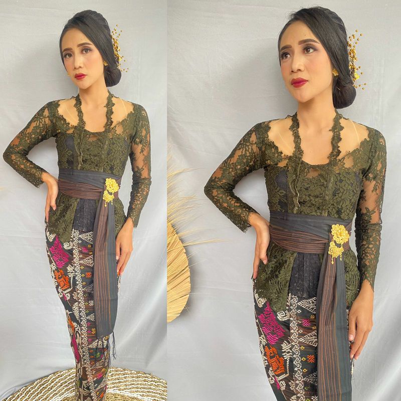 Kebaya Bali By Ani Kebaya Modif Semifrance Kutubaru Tempel