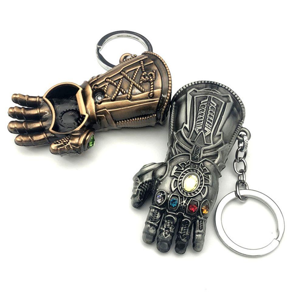 [Elegan] Thanos Gantungan Kunci Perhiasan Aksesoris Mainan Anak The Avengers Liontin Hadiah Marvel Cosplay Keyring