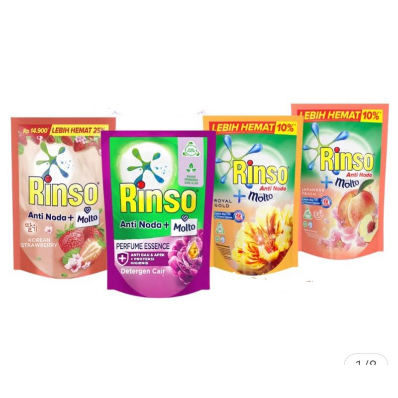 Rinso Deterjen Cair Molto 510ml