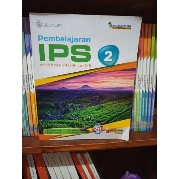 BUKU BEKAS IPS KELAS 2 8 VIII SMP PLATINUM KURIKULUM 2013 HOTS