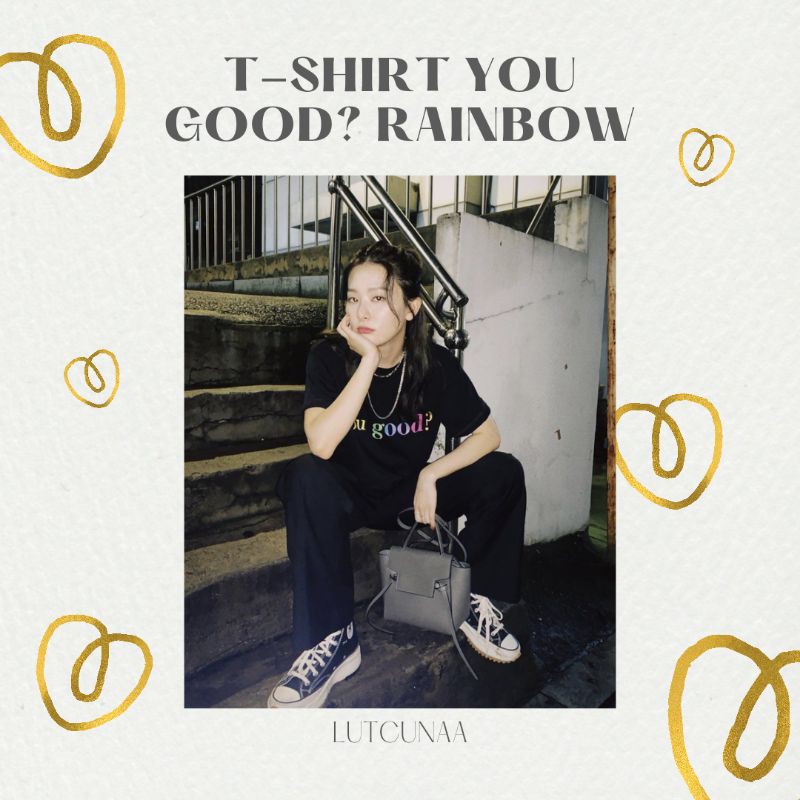 Pre-order Unofficial T-SHIRT YOU GOOD? RAINBOW SEULGI RED VELVET