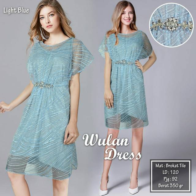 MEGASARI, GAUN PESTA PENDEK MINIDRESS