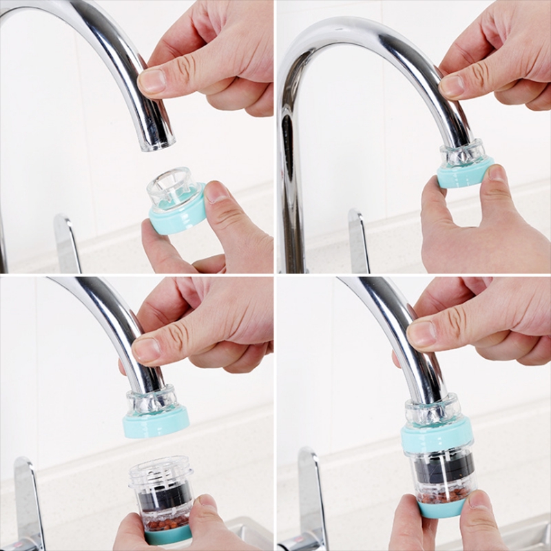 Kitchen Faucet Water Filter Healthy Activated Carbon Water Purifier Heavy Metal Faucet Purifier