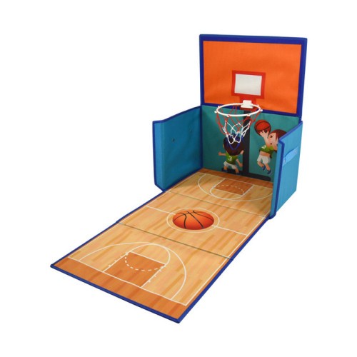 Krishome Kotak Penyimpanan Ottoman Kids Basketball