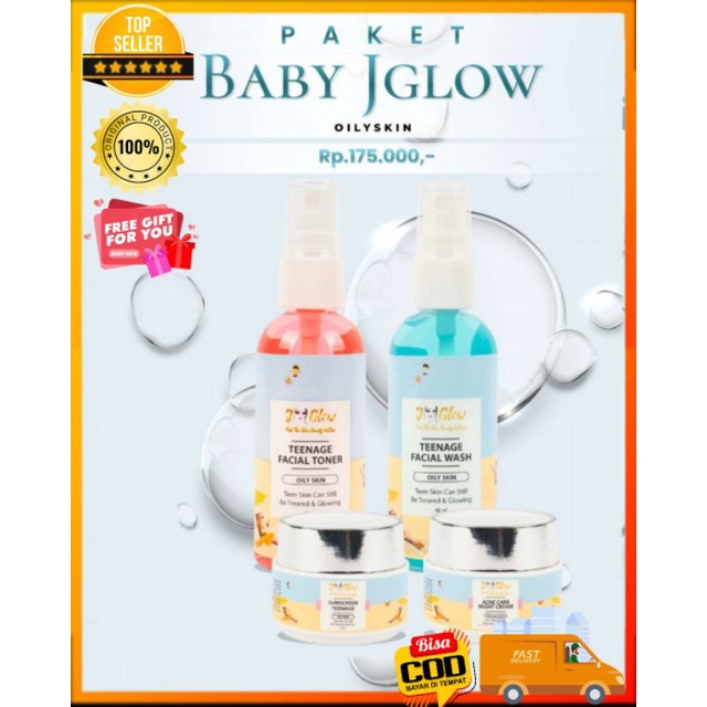 Baby JGlow Acne||Paket Baby JGLow||JGLow Ciruas||JGLow Serang||Paket Baby JGlow Acne