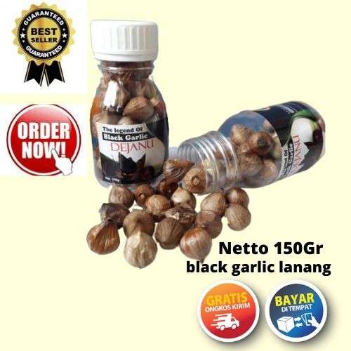 

Bawang Hitam Black Garlic Lanang Herbal Suplemen Makanan [TERLARIS]