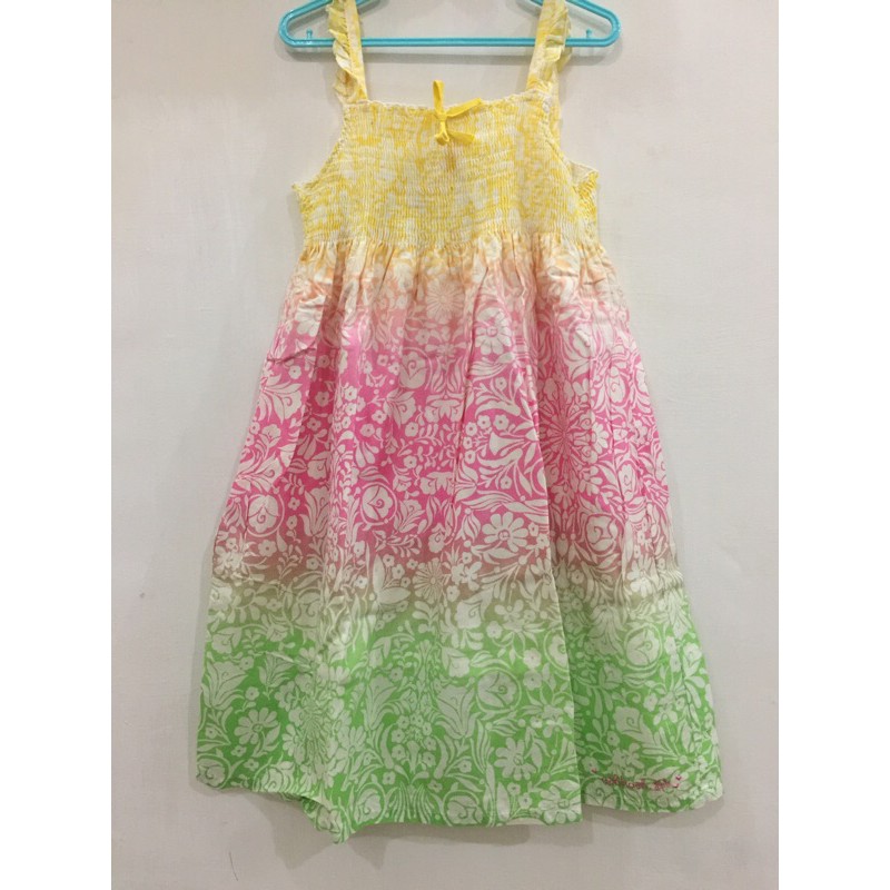preloved rainbow dress oshkosh