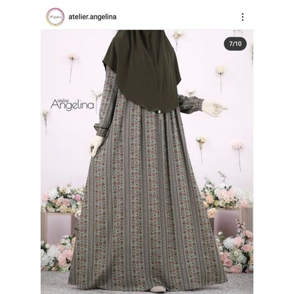 Atelier Angelina Versailles Turf green sz L