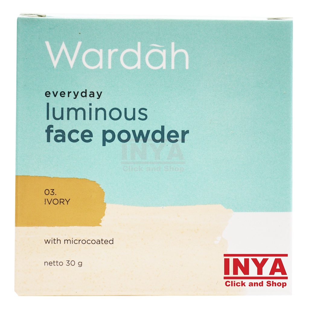 WARDAH EVERYDAY LUMINOUS FACE POWDER 03 IVORY 30gr