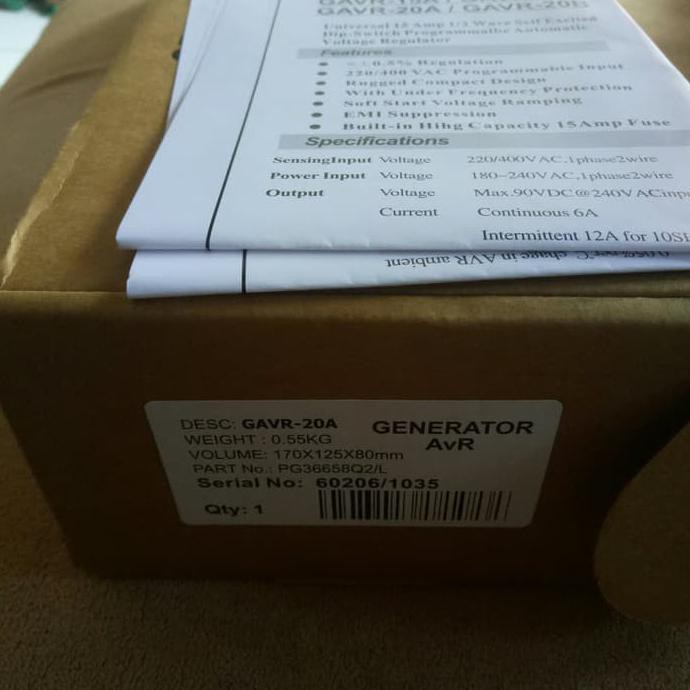 AVR GAVR-20A GAVR20A GAVR 20A GAVR 20A/B rajvr02 Ayo Beli