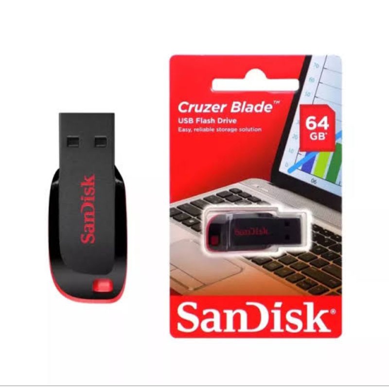 Flashdisk Sandisk 64GB Cruzer Blade