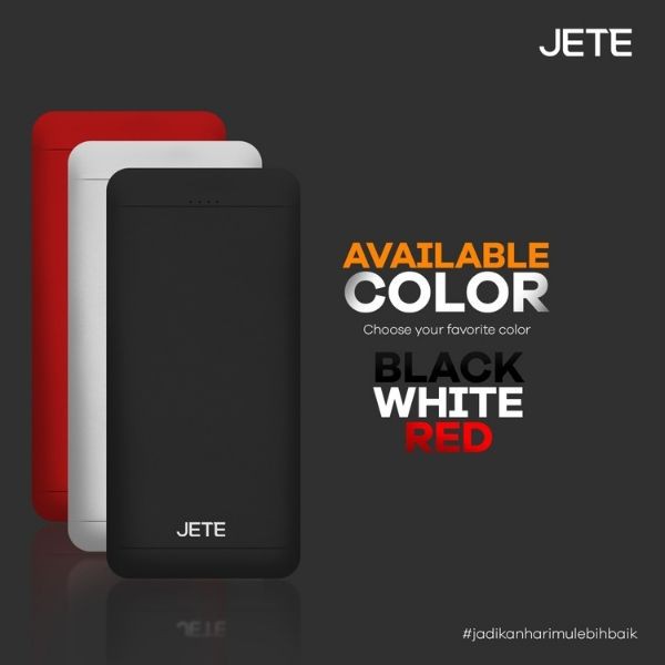 Powerbank 12000 MaH Fast Charging JETE A3 - Garansi Resmi  2 Tahun