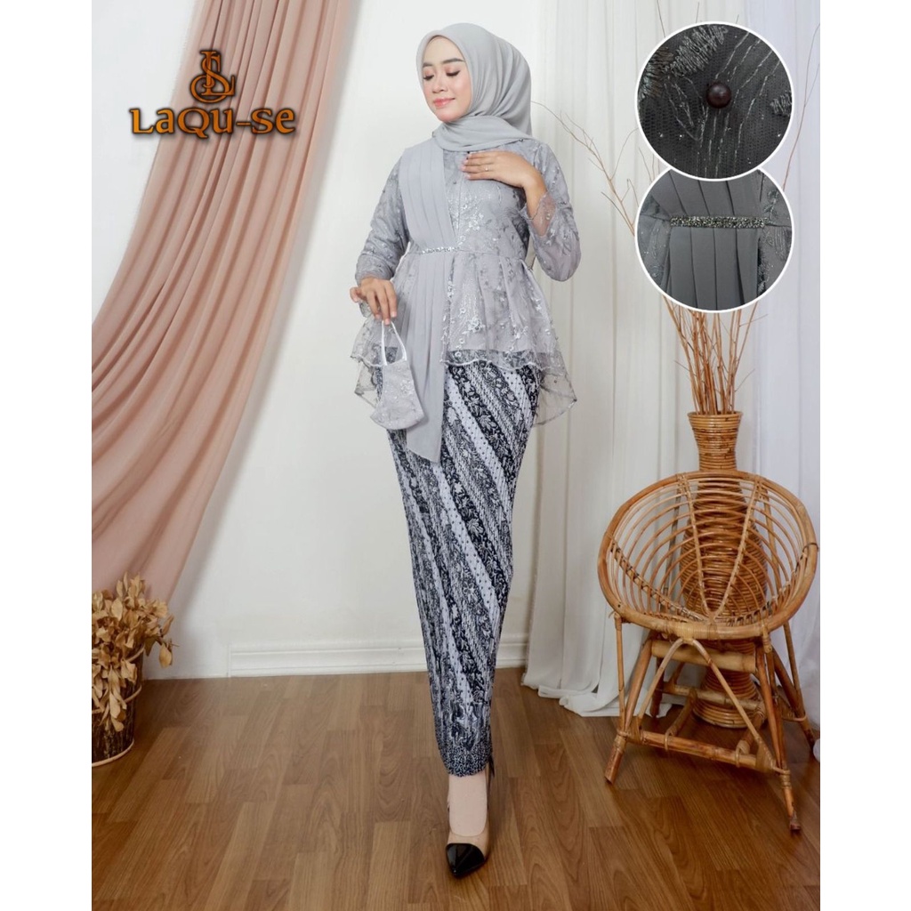 Stelan Kebaya Wisuda Baju Kondangan Kebaya Modern Set Kebaya Terbaru By Laquse Kebayaa