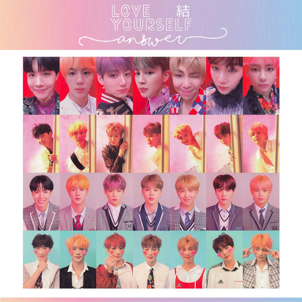 Jual [READY] Photocard BTS Love Your Self Answer Album Full Member