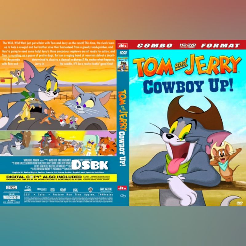 Kaset Film Kartun TOM &amp; JERRY COWBOY UP