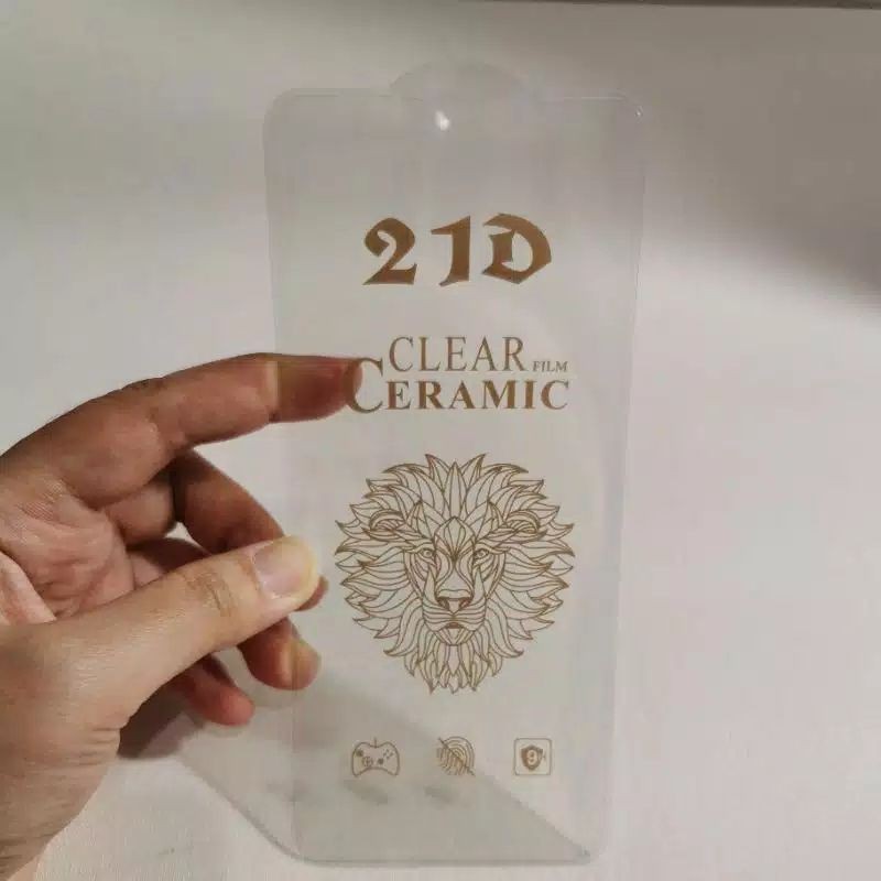 Tempered Anti Gores Ceramic Clear Lion TG INFINIX HOT 9/9 PLAY/10 PLAY/11 PLAY/SMART 4/5/6/7/ZERO 8