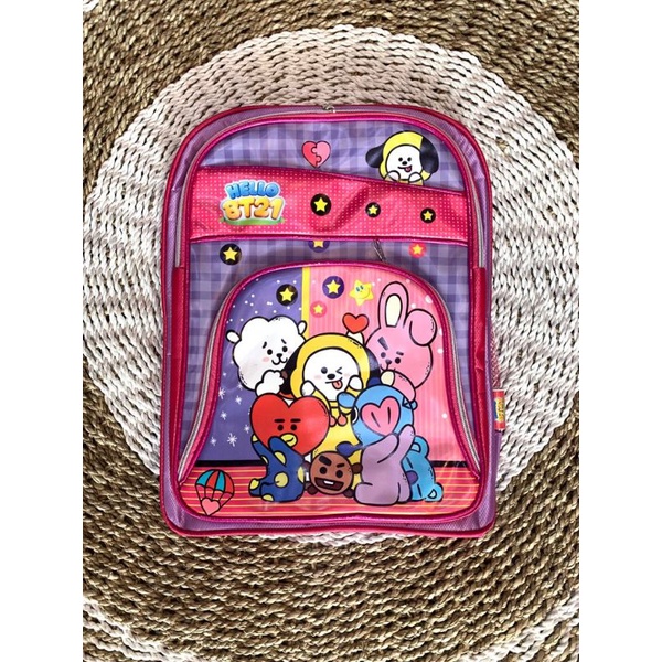 RANSEL SD GAMBAR DISNEY DAN BTS/BT21